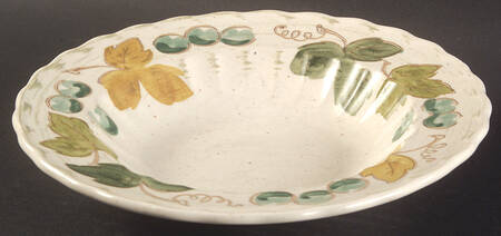 Vineyard Rim Soup Bowl