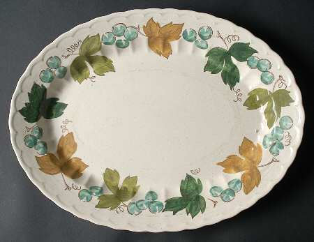 Vineyard 16" Oval Serving Platter