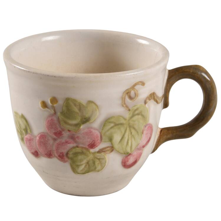 Vintage Pink Flat Cup