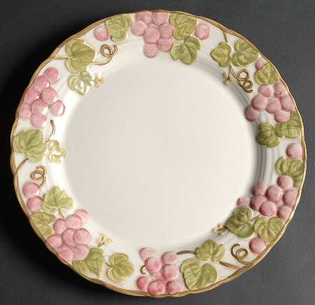 Vintage Pink 12" Chop Plate (Round Platter)