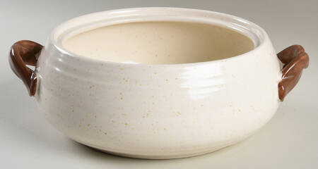 Woodland Gold Large Round Vegetable No Lid