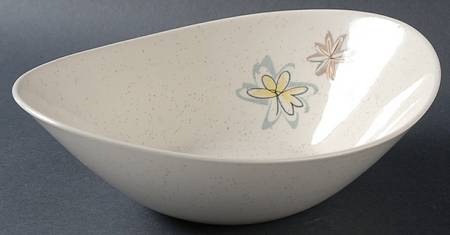 Young In Heart 9" Oval Vegetable Bowl