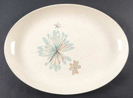 Young In Heart 13" Oval Serving Platter
