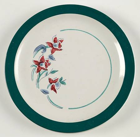 Touch of Elegance Salad Plate