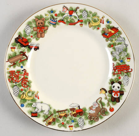 Toys For Tots Luncheon Plate