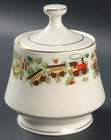 Toys For Tots Sugar Bowl & Lid
