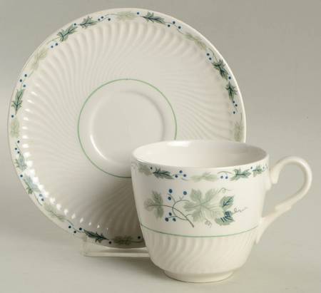 Concord Flat Cup & Saucer Set