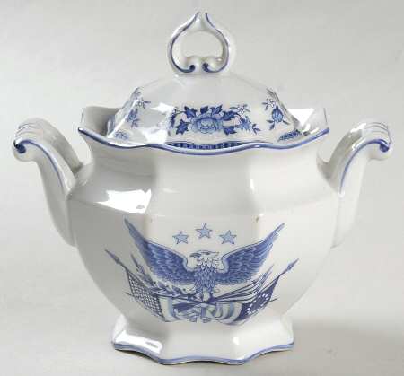 Freedom Forever Sugar Bowl & Lid