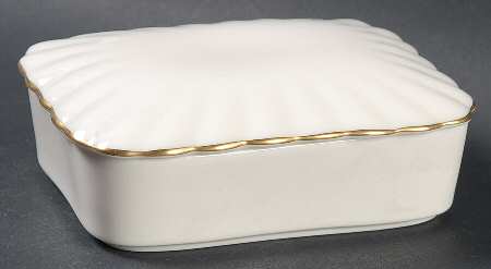 24 Karat Cigarette Box & Lid