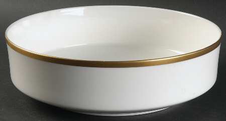 24 Karat 9" Round Vegetable Bowl