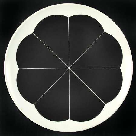 Abstract Salad Plate
