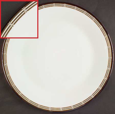 Accent Gold 12" Chop Plate (Round Platter)