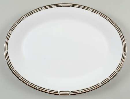 Accent Gold 14" Oval Serving Platter