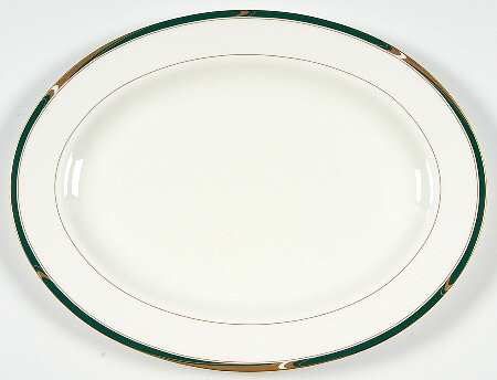Academy Jade 14" Oval Serving Platter