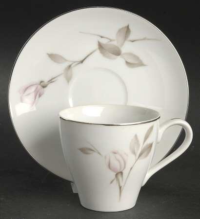 Adela Flat Cup & Saucer Set