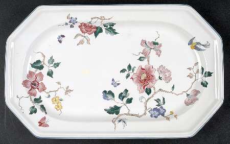 Alcott 14" Oval Serving Platter by Mikasa