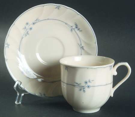Alexandria Flat Cup & Saucer Set