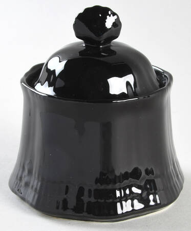 Allura Black Sugar Bowl & Lid