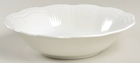 Allura White Coupe Cereal Bowl