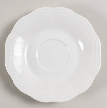 Allura White Saucer