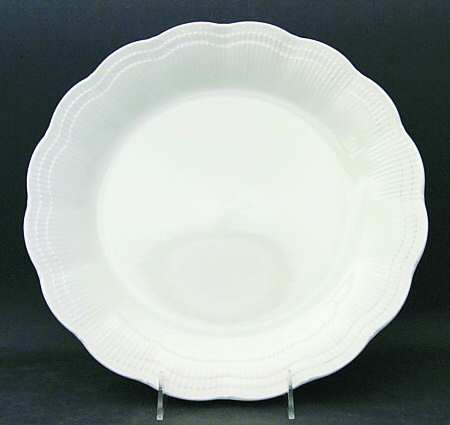 Allura White 12" Chop Plate (Round Platter)