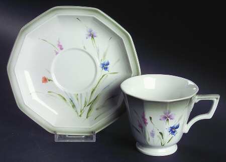 Alpine Meadow Footed Cup & Saucer Set