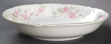 Alpine Rose Coupe Soup Bowl