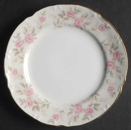 Alpine Rose Bread & Butter Plate