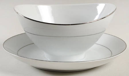 Alton Gravy Boat with Attached Underplate