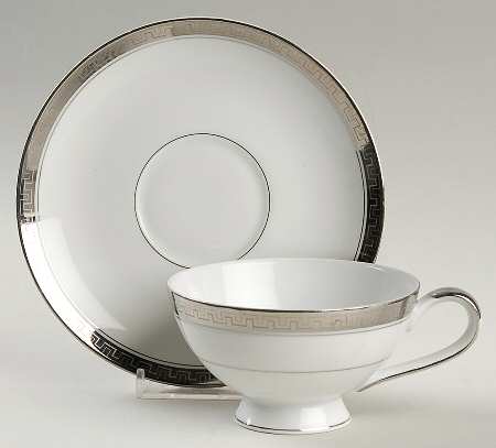 Alton Footed Cup & Saucer Set
