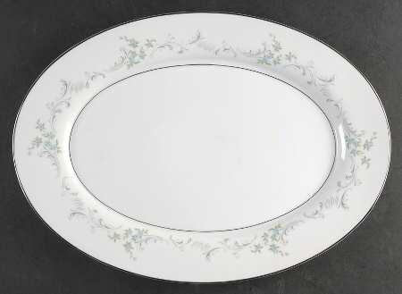 Alyssa 14" Oval Serving Platter