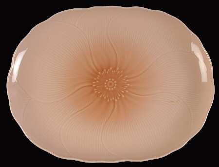Amaryllis 14" Oval Serving Platter