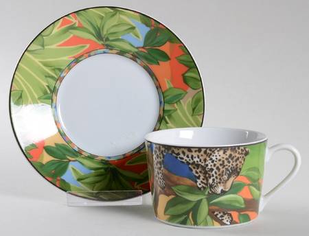 Amazon Flat Cup & Saucer Set