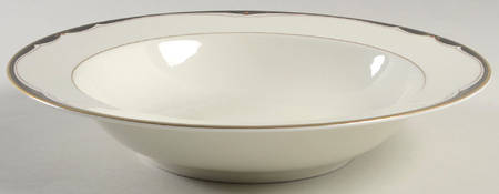 Ambassador Black 10" Round Vegetable Bowl