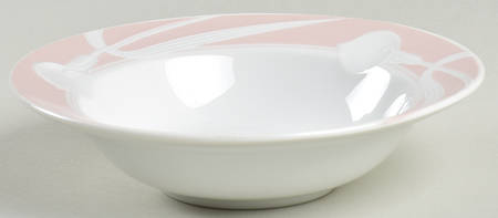 Ambiance Peach Rim Fruit/Dessert (Sauce) Bowl