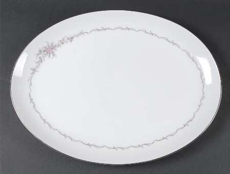 Amelia 16" Oval Serving Platter