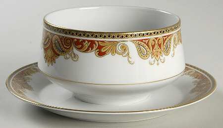Amherst Gravy Boat with Attached Underplate