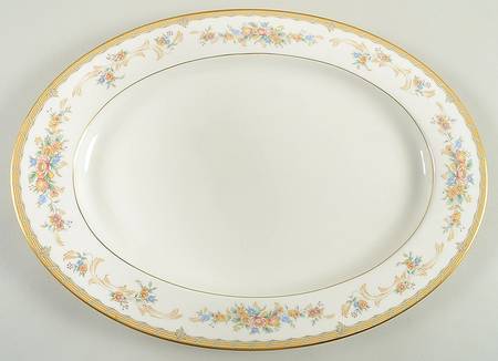 Amherst 17" Oval Serving Platter