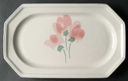 Amie 14" Oval Serving Platter by Mikasa