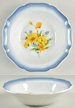 Amy 9" Round Vegetable Bowl