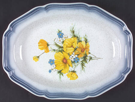 Amy 14" Oval Serving Platter