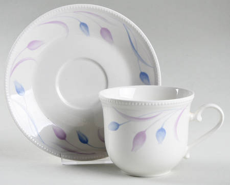Andrea Flat Cup & Saucer Set