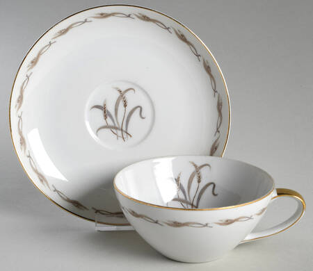Anna Flat Cup & Saucer Set