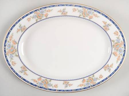Annabelle 13" Oval Serving Platter