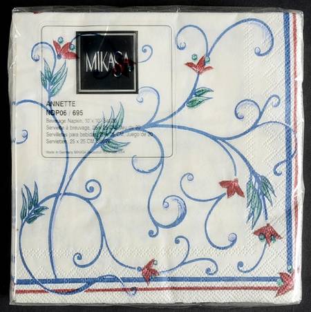 Annette Package of Paper Beverage Napkins
