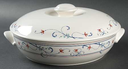 Annette 1.5 Qt Round Covered Casserole