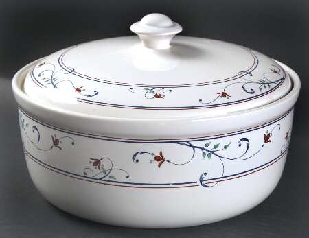 Annette 2.5 Qt Round Covered Casserole by Mikasa