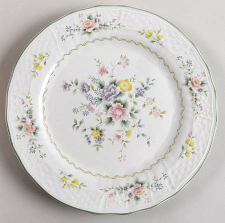 Antique Rose Salad Plate