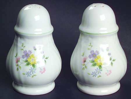 Antique Rose Salt & Pepper Set