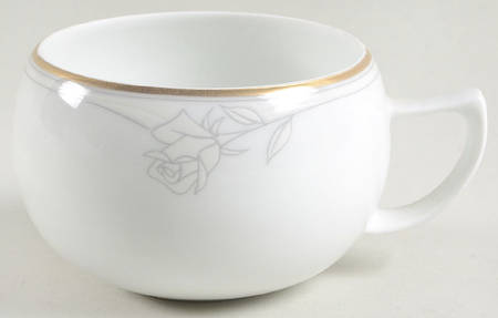 Antique Rose Flat Cup